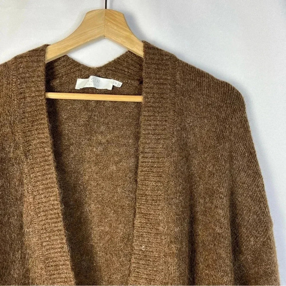 ASTR The Label Alpine Coffee Brown Relaxed Fit Cardigan Sweater S - Picture 4 of 6